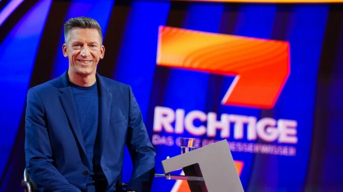 7 Richtige / 01 Steffen Hallaschka (über RTL / Stefan Gregorowius)