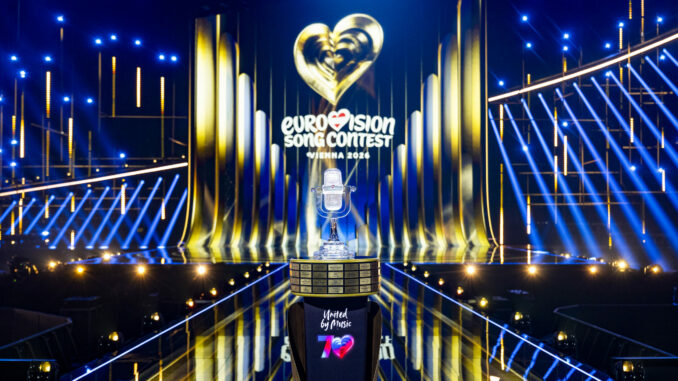 Trophäe des Eurovision Song Contest (über Sarah Louise Bennett / EBU)