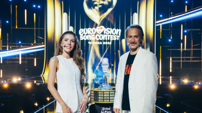 „Let’s Dance“ trifft Eberhoferkrimi: So wird das ESC-Moderationsduo 2026 zusammenkommen