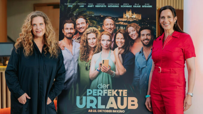 Gastauftritt bei GZSZ: Diana Amft wirbt im Zoo Palast für „Der perfekte Urlaub”